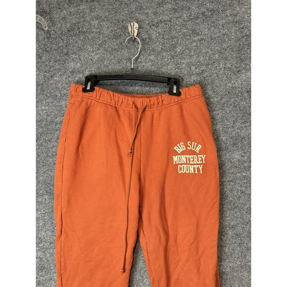 Levi's Pants Mens Small Orange Gold Tab Sweatpants Big Sur Monterey County - Picture 2 of 8